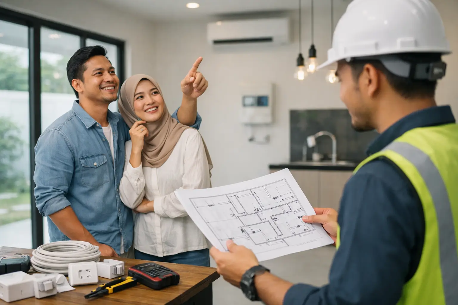 Keperluan Elektrik Rumah Baharu yang Perlu Dirancang