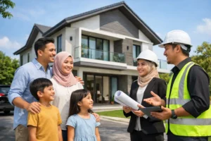 Rumah Dua Tingkat Yang Selesa dan Terkawal