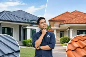 Bumbung Metal vs Genting untuk Rumah Anda