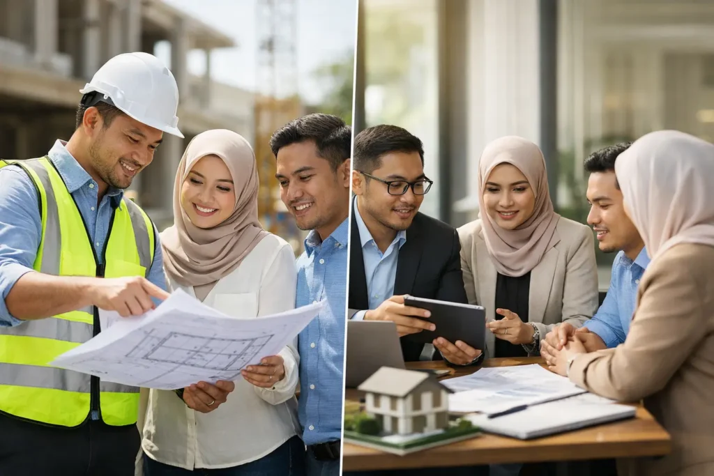Custom Builder Versus Separate Consultants Mana Sesuai