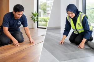 Jubin vs Vinil Rumah: Mana Lebih Sesuai?